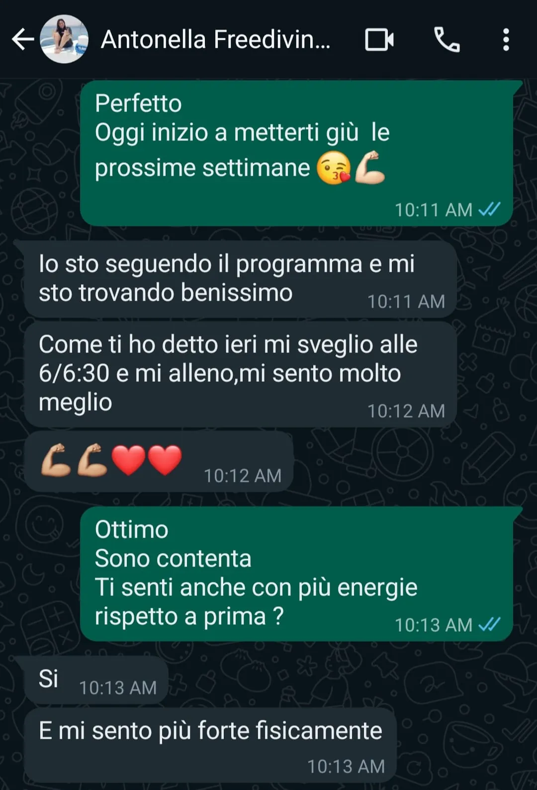 Testimonianza di un cliente